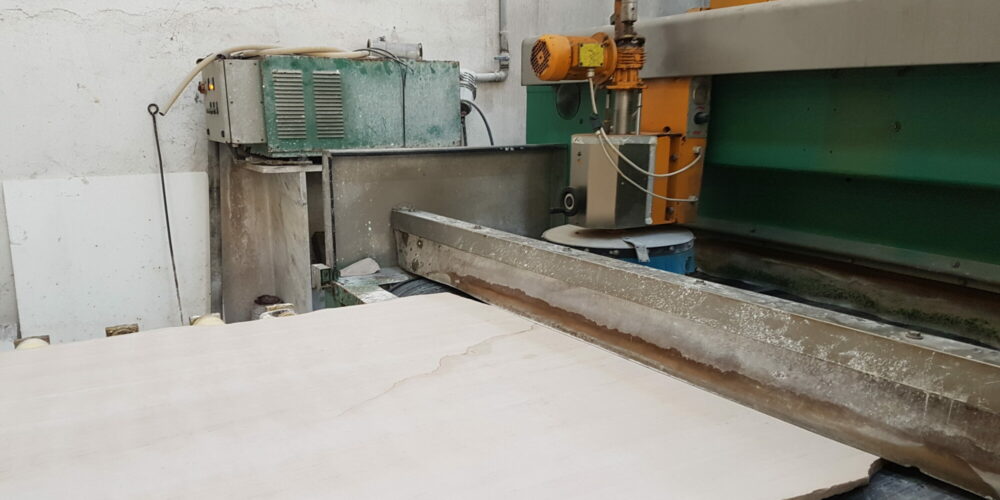 Marble factory polishing process